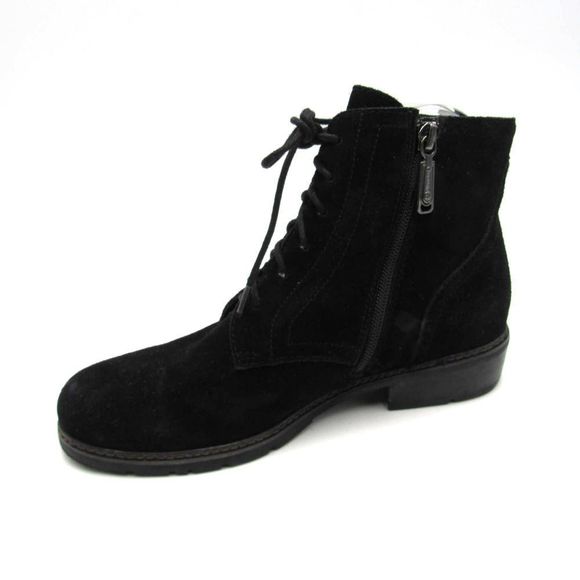 BLONDO ANKLE LACE UP WOMEN'S BOOTS IN BLACK SZ 8 - Picture 4 of 6